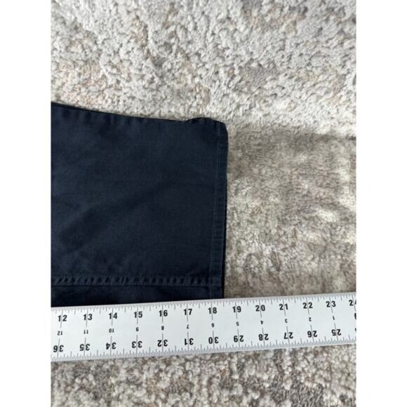 Lee Plus Size 18 Cropped Capri Jean Blue Pants Button Zip Straight Leg Pocket - Picture 6 of 12